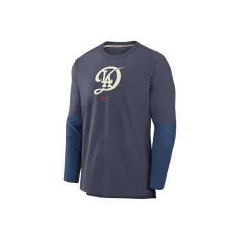 Nike Los Angeles Dodgers Authentic Collection City Connect Player Men's Nike Dri-FIT Mlb Pullover Jacket