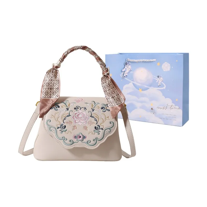 Duoluplo Doron Paul PU Handbag Women's Sea Blue/Beige Pink/Tea Green/Black/Khaki-6
