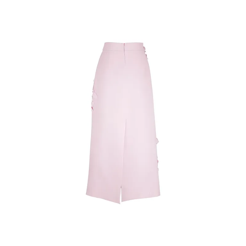 Zimmermann Casual Long Skirts Women's Pink-1