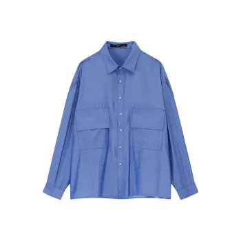 HERBEL Shirts Men Blue
