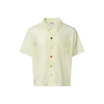 Brain Dead Shirt Men's Light Yellow