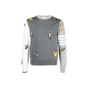 THOM BROWNE· SS23 Sweater Men's Gray
