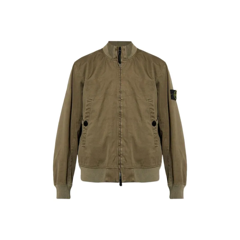STONE ISLAND Compass patch Bomber Jacket-0