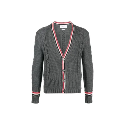 THOM BROWNE Team sweaters Men Gray