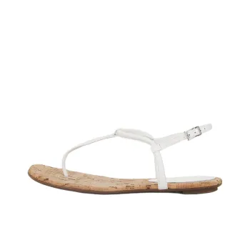 Schutz Elsha One Strap Sandals Women's White