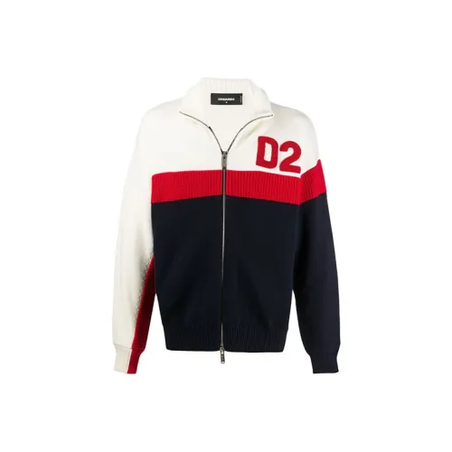 DSQUARED 2 Sweaters Men Blue