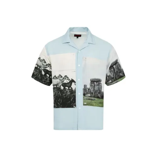 PLEASURES Stone Horse Button Down