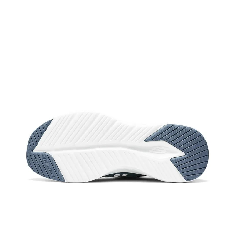 Skechers SPORT WOMENS Yubu Shoes Wear resistant And Lightweight Low Top Casual Shoes Women's White Blue-5