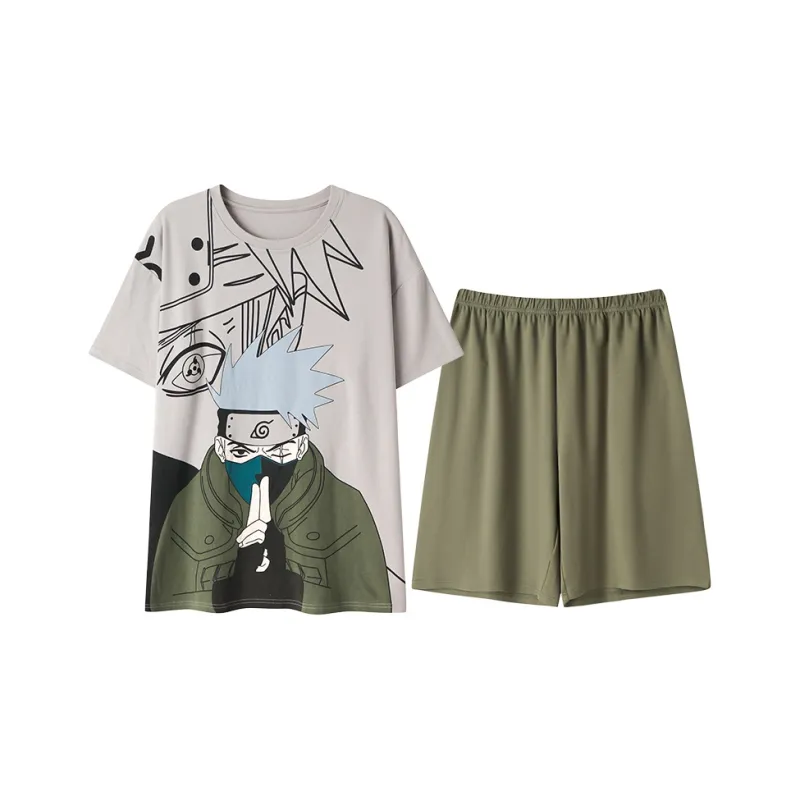 Maultiay Pajama Set Men's Green-0