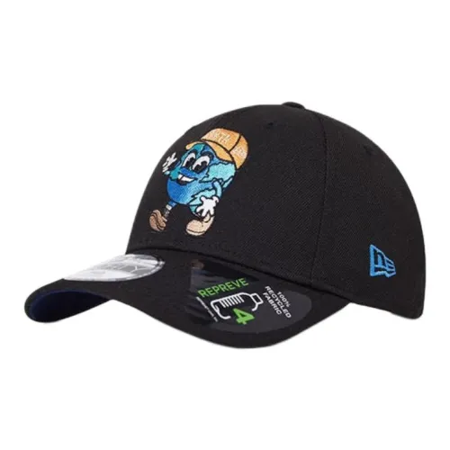 New Era Polyester Baseball Caps Kids' Black