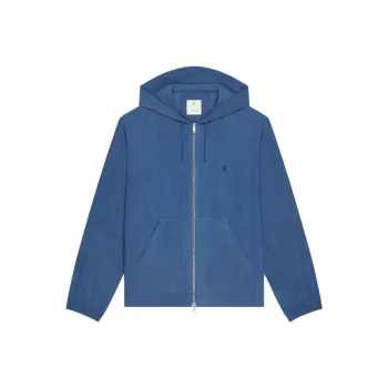 Givenchy 4G Detailed Washed Zipped Hoodie