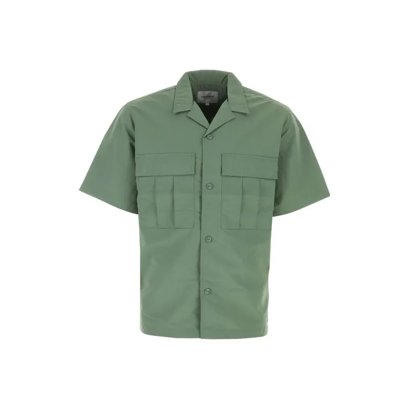 Carhartt Evers Camp Collar Ripstop Short Sleeved Shirt-0