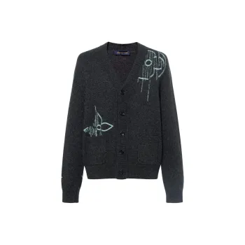 LOUIS VUITTON Sweater Men's Black