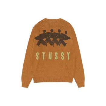 Stussy Surfman Icon Cotton Linen Crew