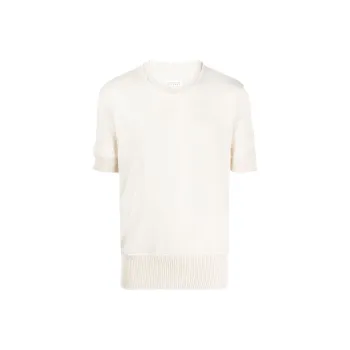 MM6 Maison Margiela Ribbed Hem Shirt