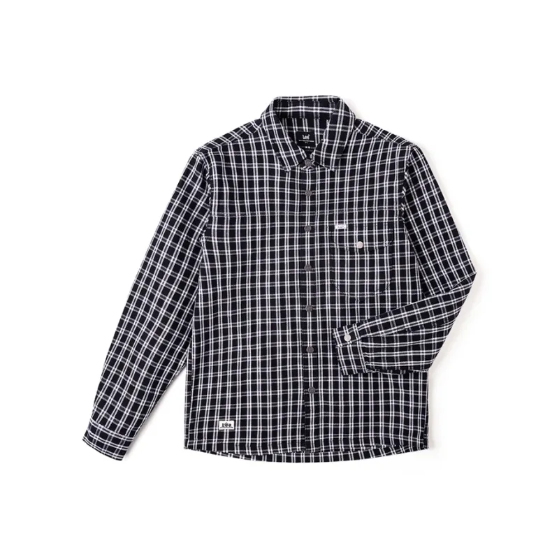 Lee Shirts Men Black-0