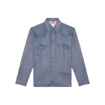 DIESEL S Drinn Button Up Shirt