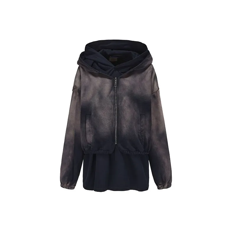 VANN VALRENCÉ Sweatshirt Unisex Blended Blue-0