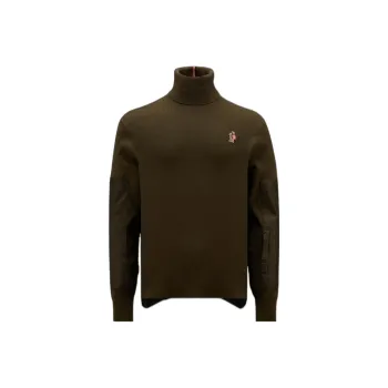 Moncler Sweaters Men Green