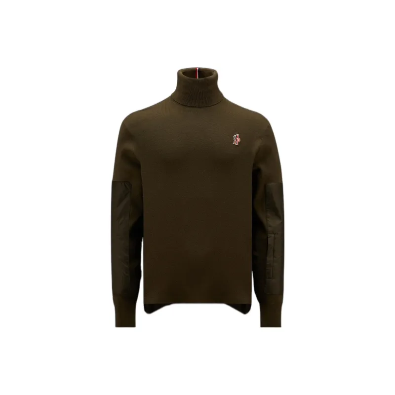 Moncler Sweaters Men Green-0