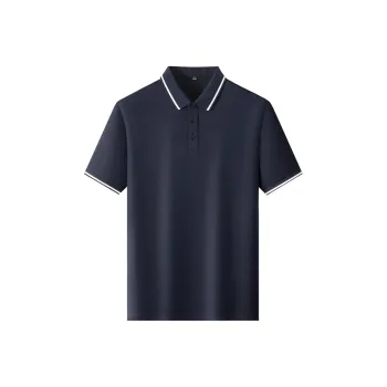 H YXIANG Polo Shirts Men