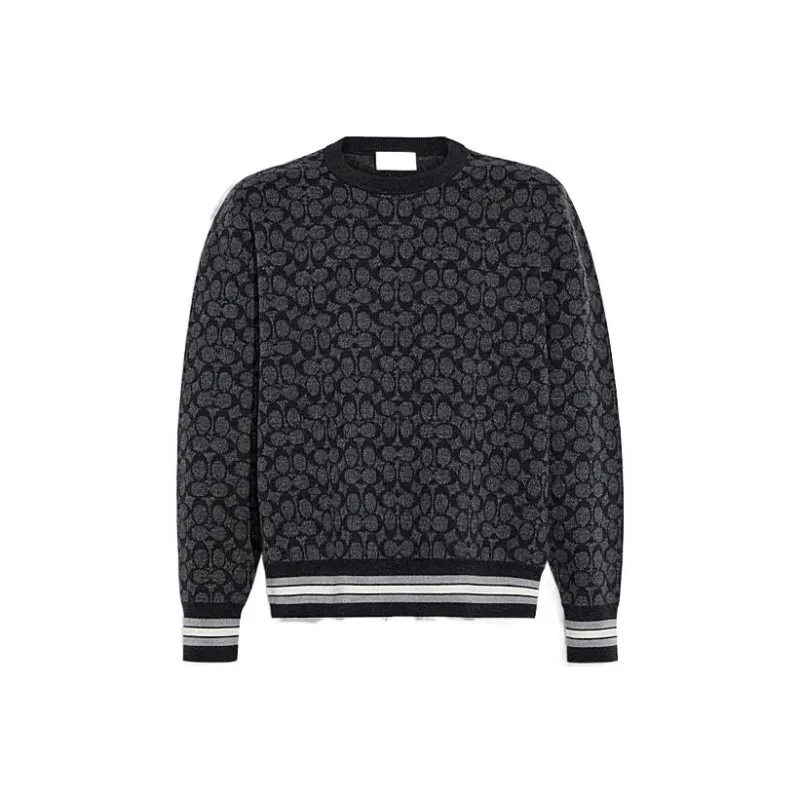 COACH FW22 Sweater Men's Color Carbon Gray-0