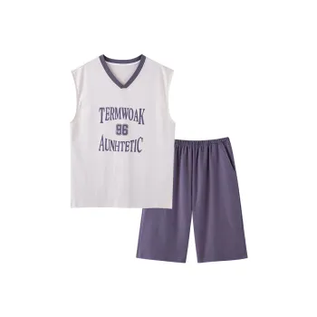 ROUKEER Men Pajama Sets