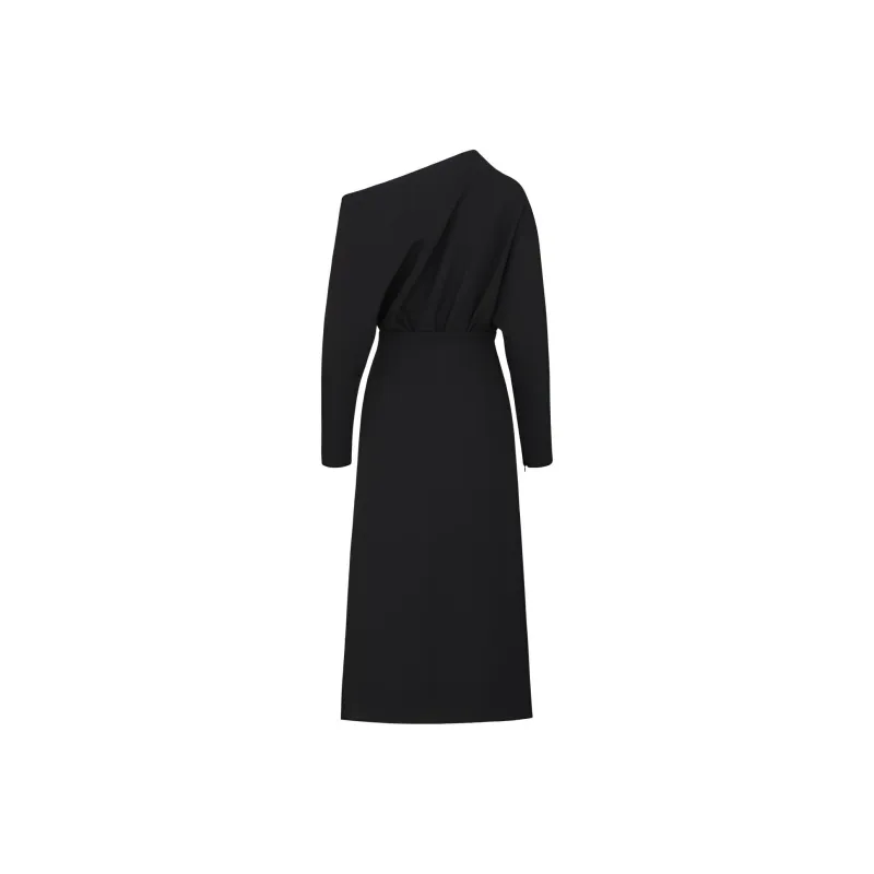 DIOR SS24 Long Sleeved Dress Women's Black-1