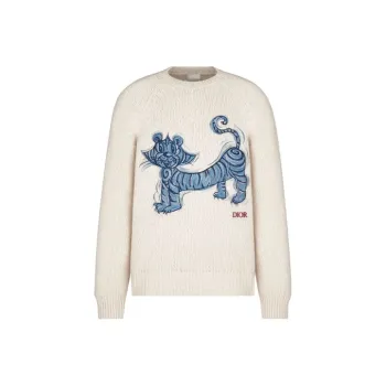 DIOR Quarterly New Products Sweaters Men White