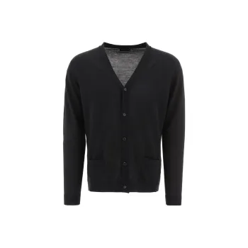 ROBERTO COLLINA Button-Up Knit Cardigan