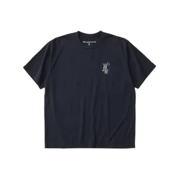 White Mountaineering Logo embroidered T shirt