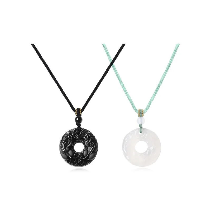 Asia Star Chalcedony Necklaces Unisex-3