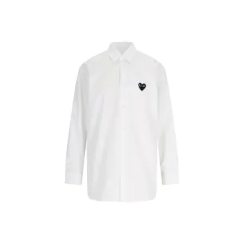 CDG Play Shirts Men White