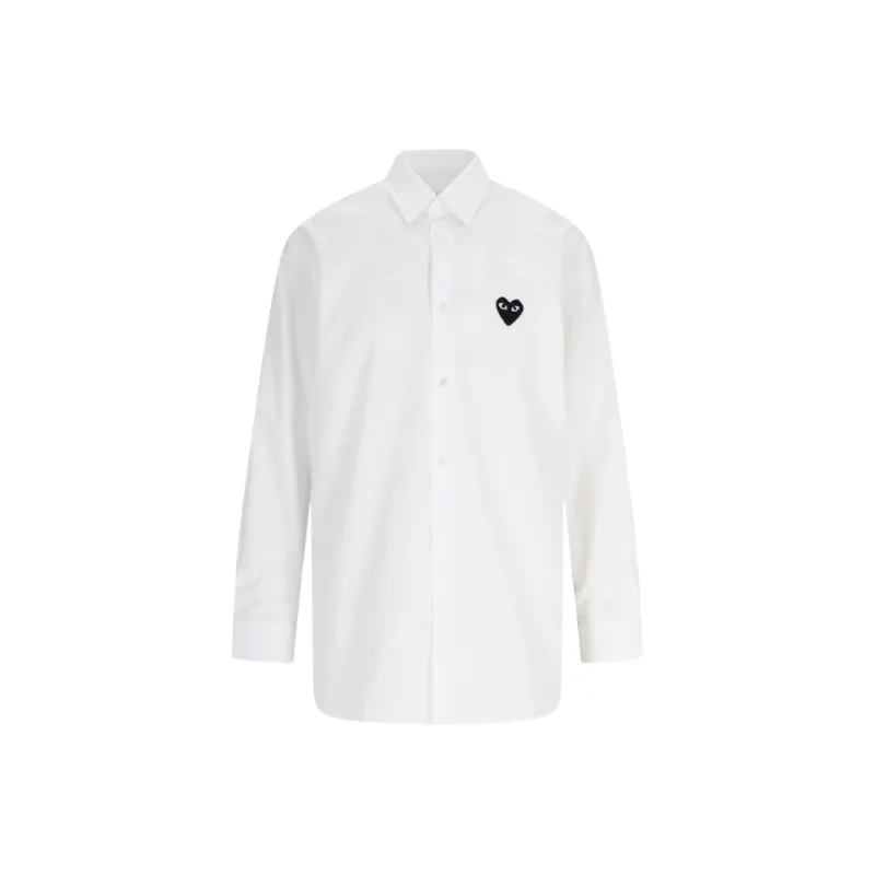 CDG Play Shirts Men White-0