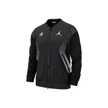 Jordan All Star Game Charlotte Warm up Jacket Men's Black