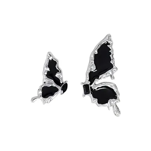 Universe Search S925 Silver Stud Earrings Women's