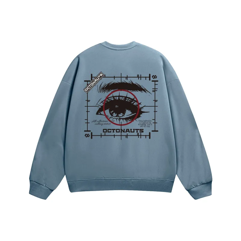 Small Columns Under The Sea Sweatshirt Unisex-8