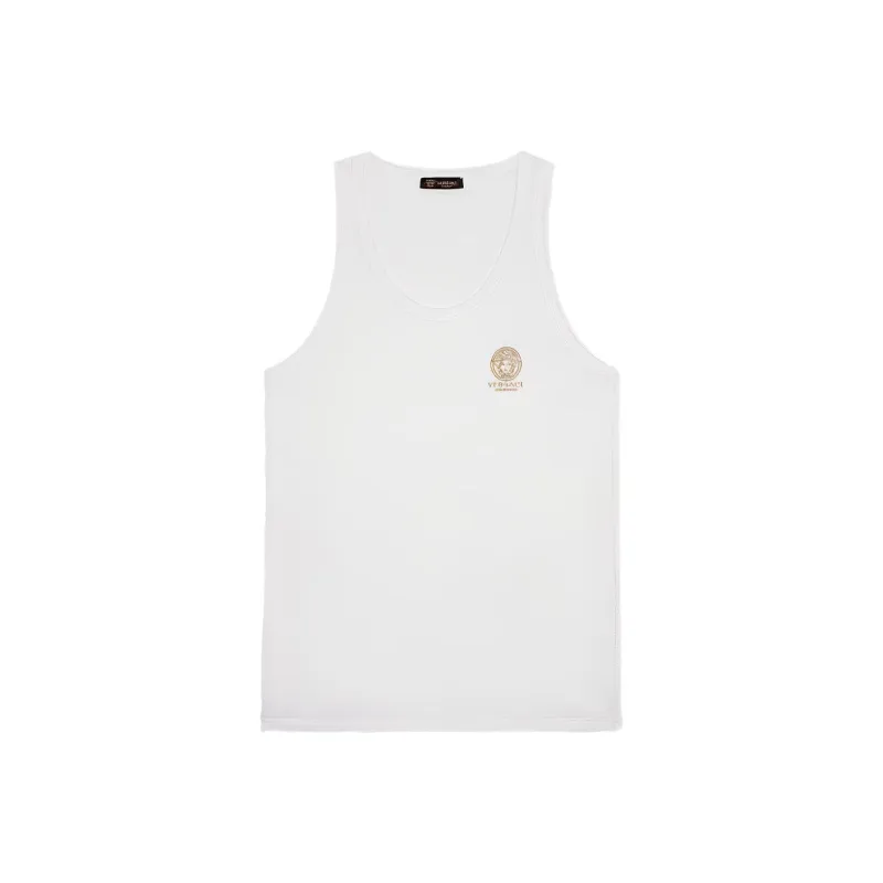 VERSACE Medusa Head-Printed Stretched Tank Top-0