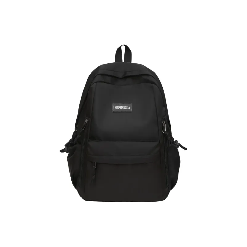 Single Warehouse Nylon Backpack Regular Unisex Black/Burgundy/Khaki/Light Green/Beige-7