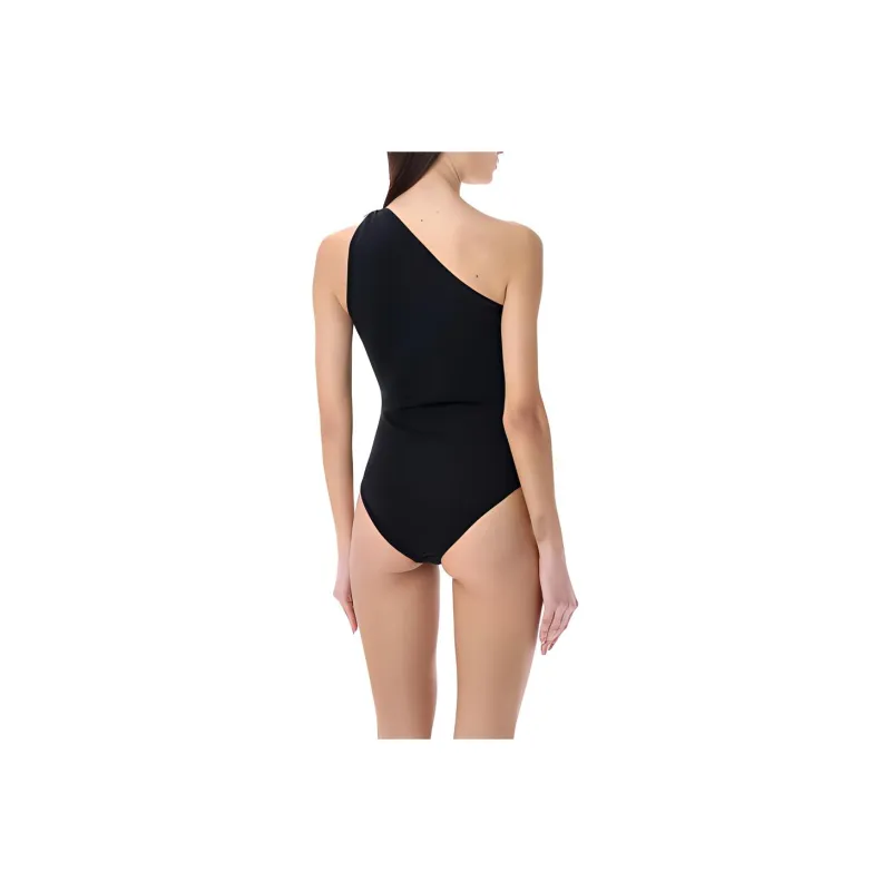 Bottega Veneta One Shoulder Cut Out Detailed Swimsuit-1