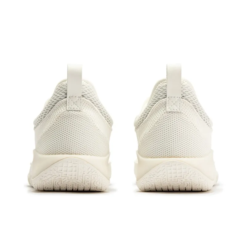361° Slip Resistant, Abrasion Resistant, Breathable Low Top Basketball Shoes Men's White Gray-3
