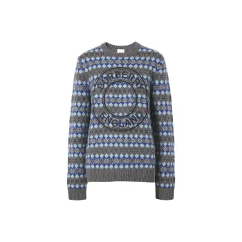 Burberry Sweater Men's Light Blue