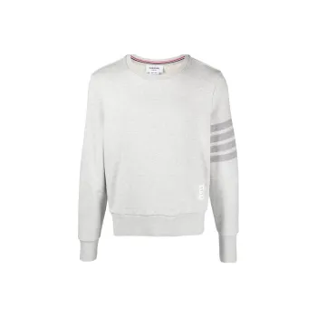 THOM BROWNE 4 Bar Crewneck Sweatshirt