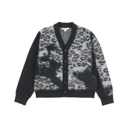 Y 3 Leopard print Button up Cardigan