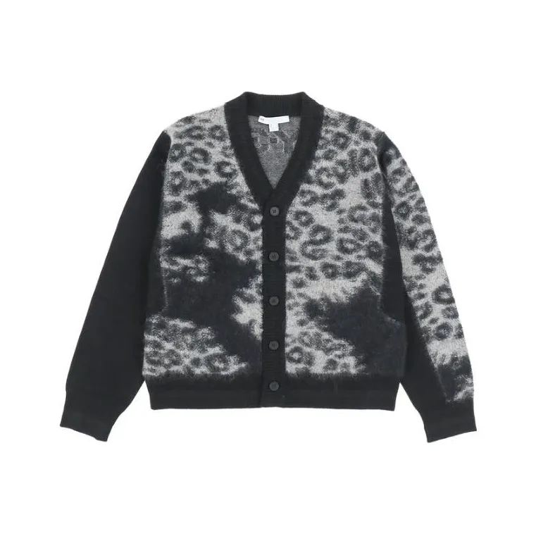 Y 3 Leopard print Button up Cardigan-0