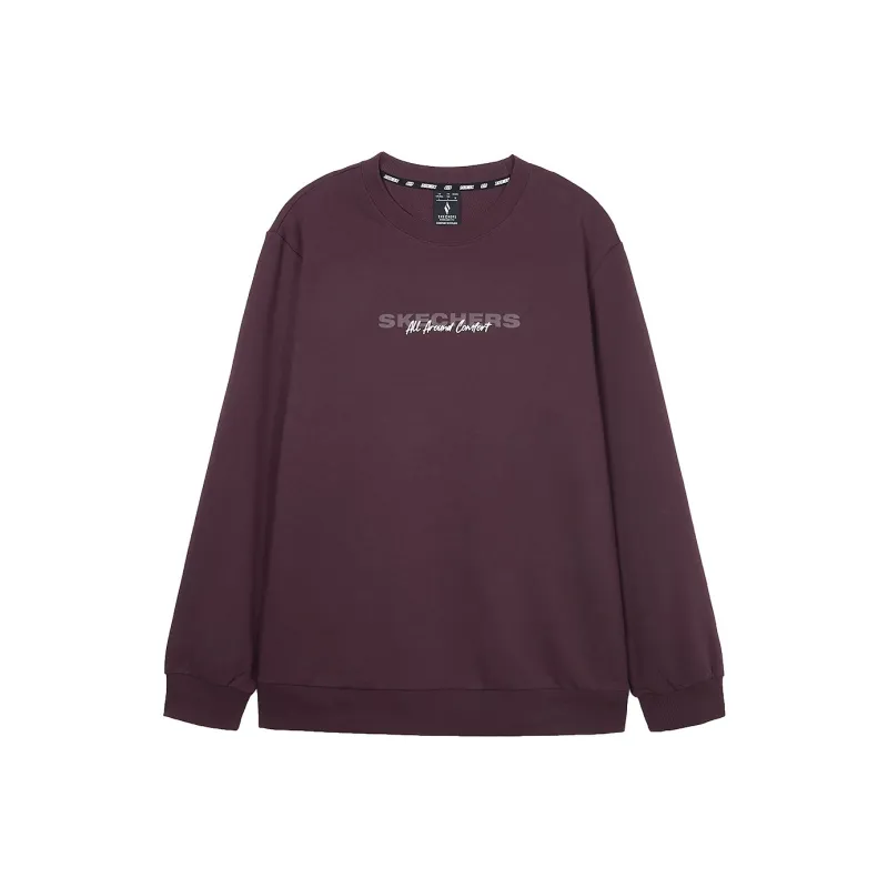 Skechers Sports Alliance Series Sweatshirt Unisex Fig Purple-0