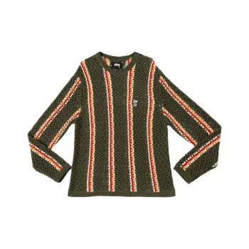 Stussy X Patta Striped Loose Gauge Sweater