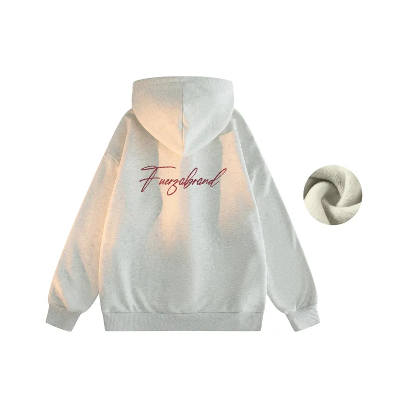 FUERZA Cardigan Sweatshirt Unisex-5