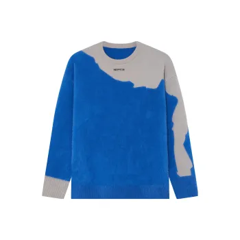 TIWILLTANG Sweaters Unisex Teal Salt Blue