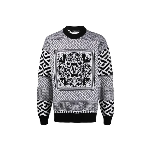 VERSACE Sweaters Men Black